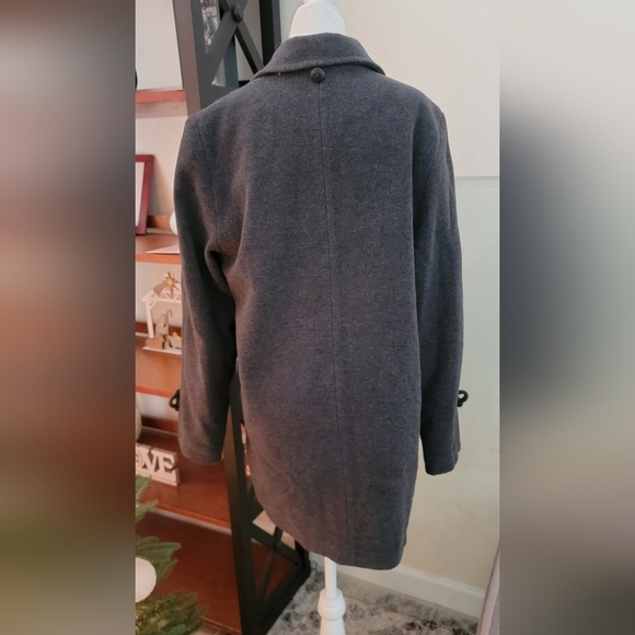 Kistermann Women's gray Cashmere & Wool Trench Coat size 44 - Picture 7 of 14